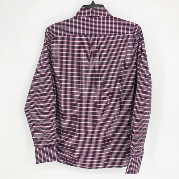 CONSTRUCT Men's Micro Plaid Fleece Lined Shirt Jacket Small Long Sleeve NWOT - Picture 7 of 11